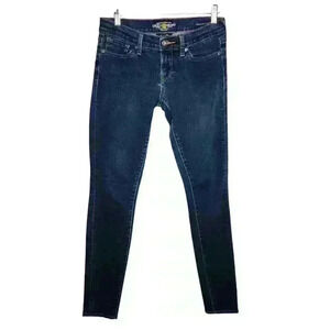 Lucky Brand Low Rise Charlie Skinny Stretch Blue Jeans Womens Size 0/25R